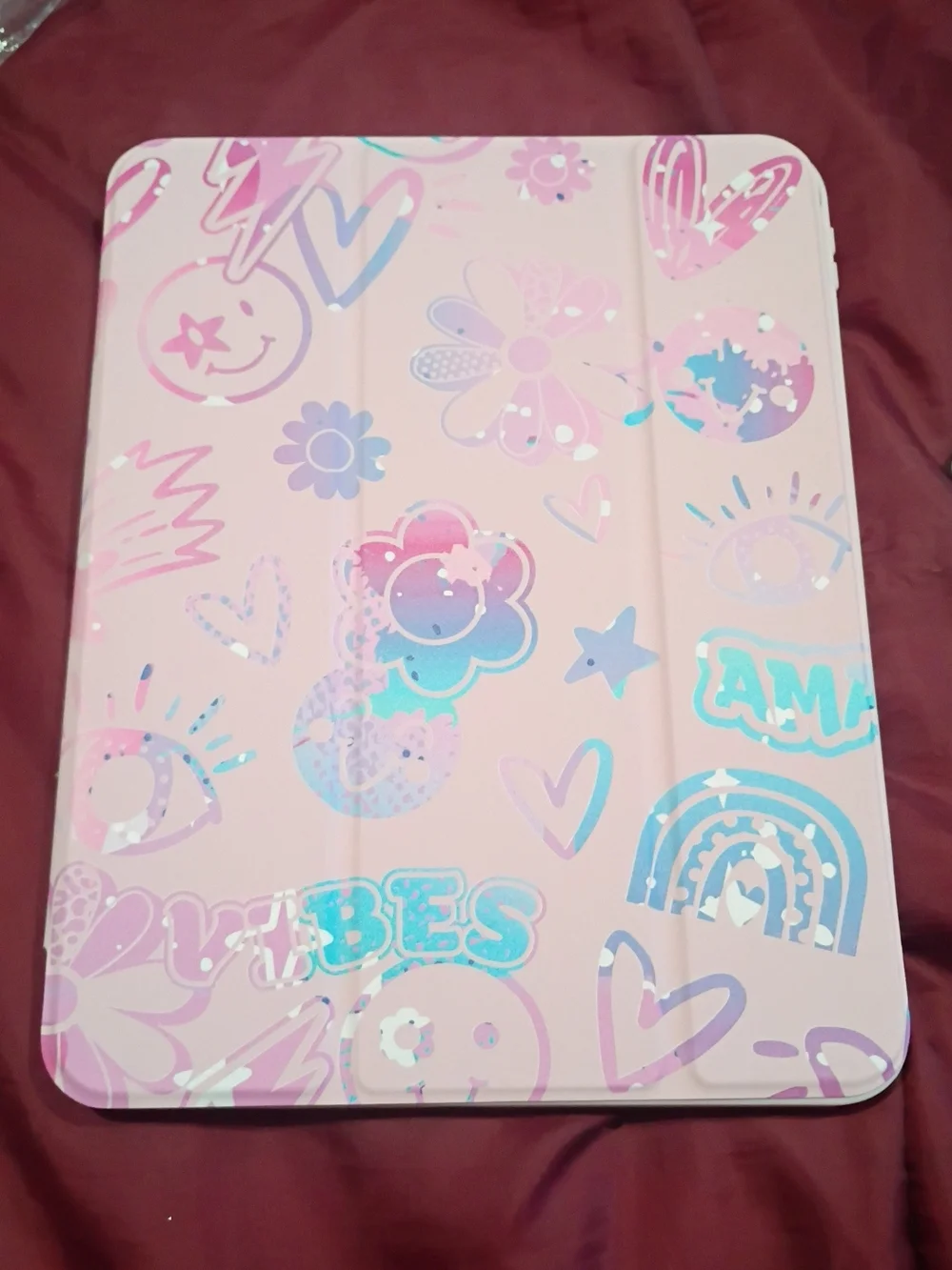 Pink Cute Pattern Tablet Case - Protective Cover